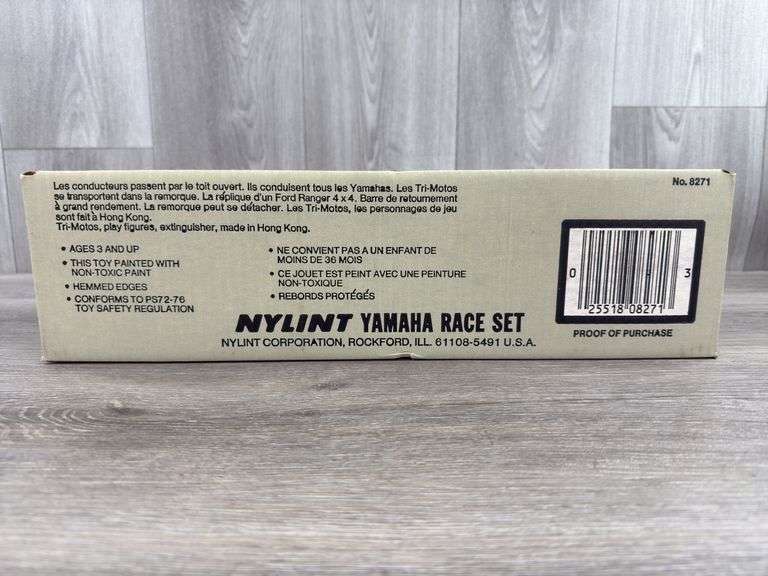 Nylint Race Team Yamaha Race Set, 16 1/2” Long