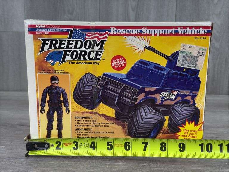 Freedom Force Rescue Support Vehicle, Nylint, No. 8195