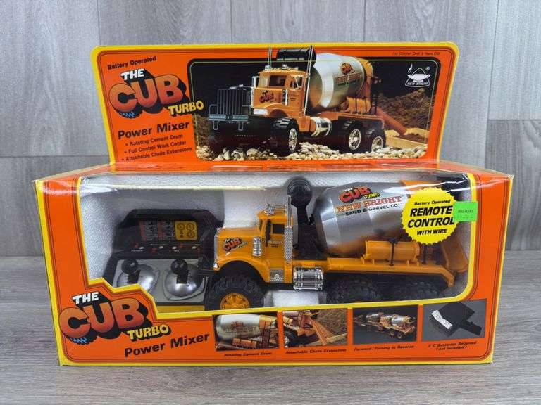 The Cub Turbo RC Power Mixer, 10” Long, New Bright