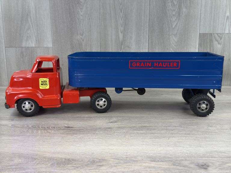 Buckeye Trucks Grain Hauler, The Ohio Art Co., 23” Long