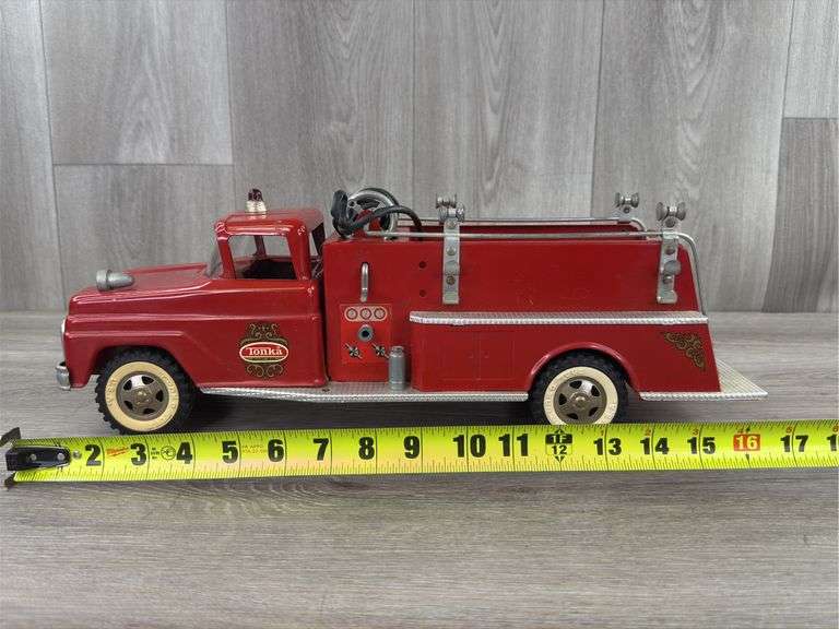 Tonka Pumper Fire Truck, 17” Long, Tonka Toys