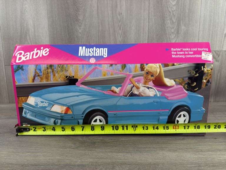 Barbie Mustang, Mattel, Box Is Sealed