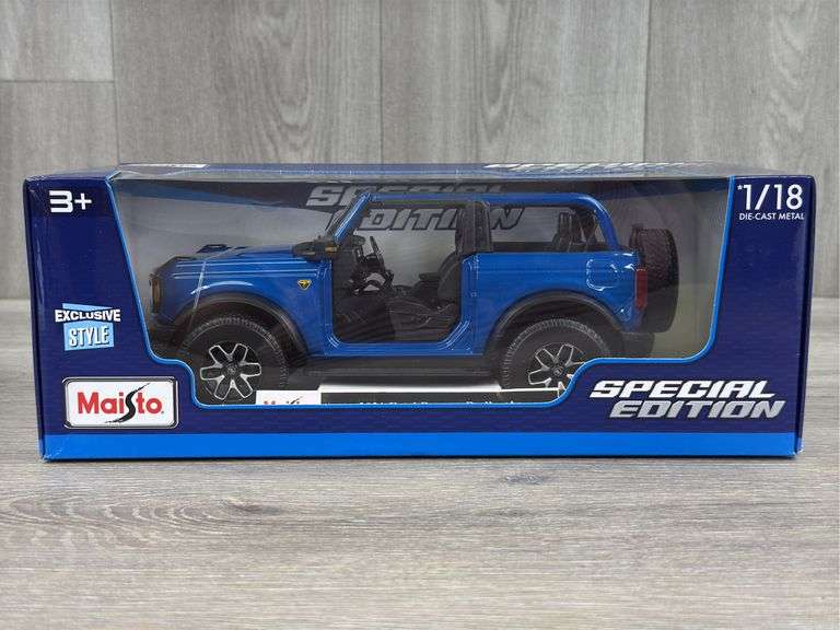 2021 Ford Bronco Badlands, 1/18, Maisto, Special Edition