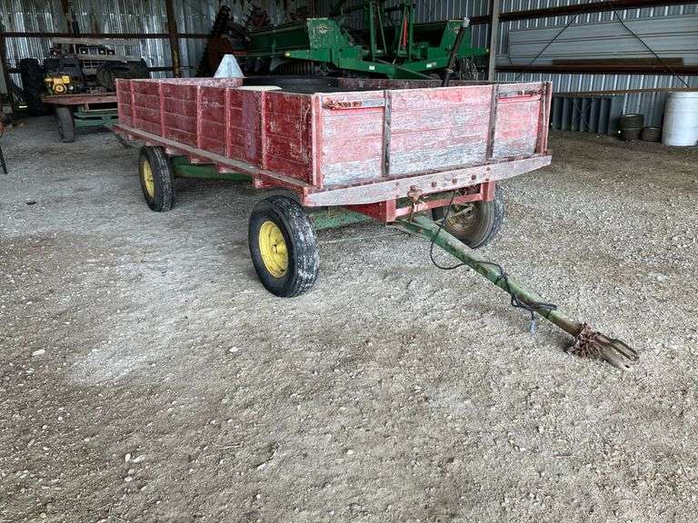 Flatbed Wagon w/ Side Boards