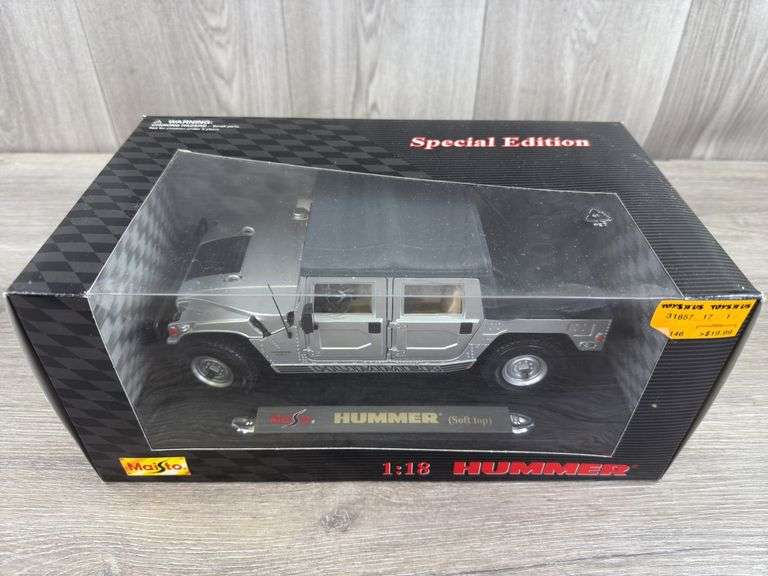 Soft Top Hummer, 1/18, Special Edition, Maisto