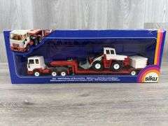 MAN Lorry W/Trailer & Bulldozer, 1/55, Siku