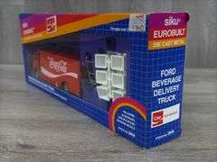 Ford Coca-Cola Beverage Delivery Truck, 1/55, Siku