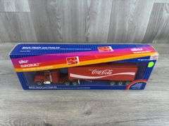 Mack Coca-Cola Truck & Trailer, 1/55, Siku