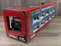 Tonka Off-Road 4x4 Hauler Set, 28” Long, Skid Loader & Tools