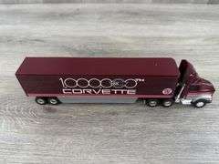 WhiteGMC 1,000,000th Corvette Tractor Trailer, 1/64