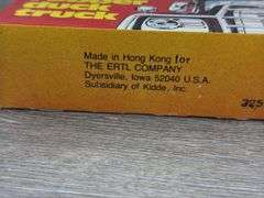 Convoy’s Rubber Duck Tanker Truck, 1/64, R.D. Trucking Inc., Ertl