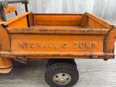 State Hi-Way Dept. Plow/Dump Truck, 17 1/2” Long