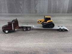 Kenworth T600A Tractor Trailer W/Cat Challenger 45, 1/64