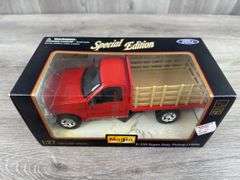 1999 Ford F350 Super Duty Stake Truck, 1/27, Maisto