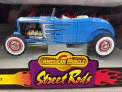‘32 Ford Highboy Street Rod, 1/18, American Muscle