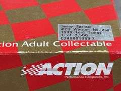 Jimmy Spencer #23 Winston No Bull 1998 Ford Taurus Stock Car Bank, 1/24, Limited Edition, 1 Of 2,500, Action Racing Collectables Club Of America