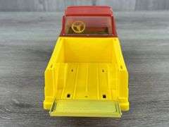 Structo Pickup Truck, 9” Long, Metal Truck & Plastic Bed