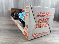 Super Show Rods Car, Ford 4x4 Truck & Trailer, 29 1/2” Long