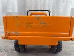 Tonka Toys State Hi-Way Dept. Plow/Dump Truck, 17 1/2” Long