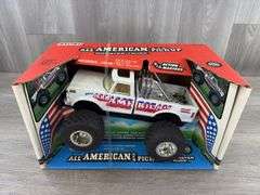 Spiker’s All American 4x4 Pickup Monster Truck, 12” Long