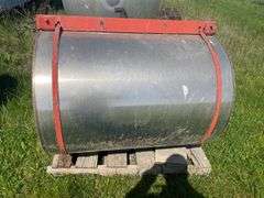 Chem Farm stainless steel saddle tanks