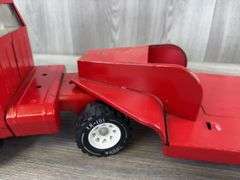 Tonka Truck & Flatbed Trailer, 26 1/2” Long