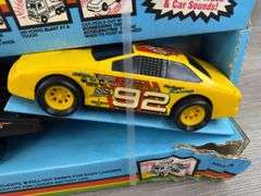 Nylint Racing Sound Machine Thunder Runner Race Car Hauler
