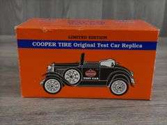 Ford Model A Cooper Tire Original Test Car Replica Bank, 1/25