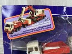 MAN Lorry W/Trailer & Menck M500H Excavator, 1/55, Siku