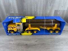 Hard Hat Contractors Log Hauler, 26” Long, Nylint Toys