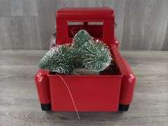 Farm Fresh Christmas Tree Lighted Truck, 19” Long