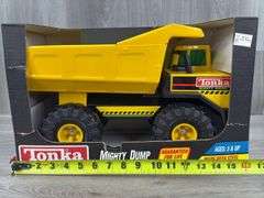 Tonka Mighty Diesel Dump Truck, 16” Long