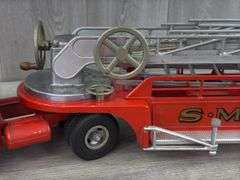 Smith-Miller Mack Fire Dept. No. 3 Ladder Truck, 35” Long