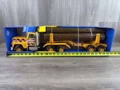 Hard Hat Contractors Log Hauler, 26” Long, Nylint Toys