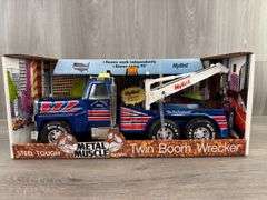 Nylint Towing & Recovery Twin Boom Wrecker, 16” Long