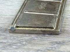 Hubley Mighty Metal Dump Truck, Original Box, 11 1/2” Long