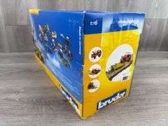 Bruder Car Service Trailer W/Jeep, 1/16
