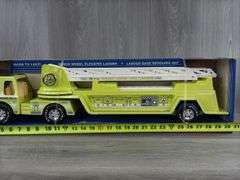 Classic Aerial Hook-N-Ladder Fire Truck, 30 1/2” Long