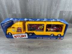 Pit Stop Champions Playset, 24 1/2” Long, Nylint