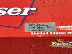 Ricky Craven #25 Budweiser 1997 Monte Carlo Stock Car, 1/24, Limited Edition, 1 Of 3,500, Action