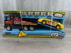 Nylint Racing Sound Machine Thunder Runner Race Car Hauler