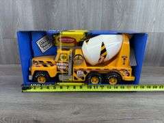 Hard Hat Contractors Cement Mixer, 17” Long, Nylint Toys