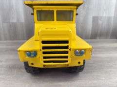 Mack Dump Truck, Buddy L, 19” Long