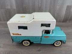 Tonka Camper Truck, 14 1/2” Long