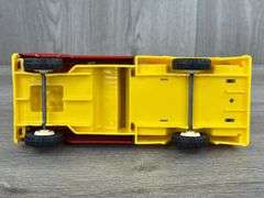 Structo Pickup Truck, 9” Long, Metal Truck & Plastic Bed