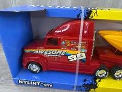 Awesome Powerboats Race Boat Hauler, 26” Long, Nylint Toys