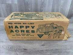 Ny-Lint Happy Acres Ford Stake Truck, 14” Long, Ny-Lint Toys