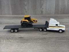 Caterpillar Tractor Trailer W/Challenger 45, 1/64, Ertl