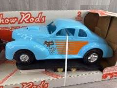 Super Show Rods Car, Ford 4x4 Truck & Trailer, 29 1/2” Long