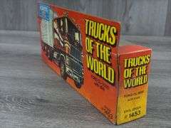 Ford CL-9000 W/Van, 1/64, Ertl, Trucks & Miniatures Of The World
